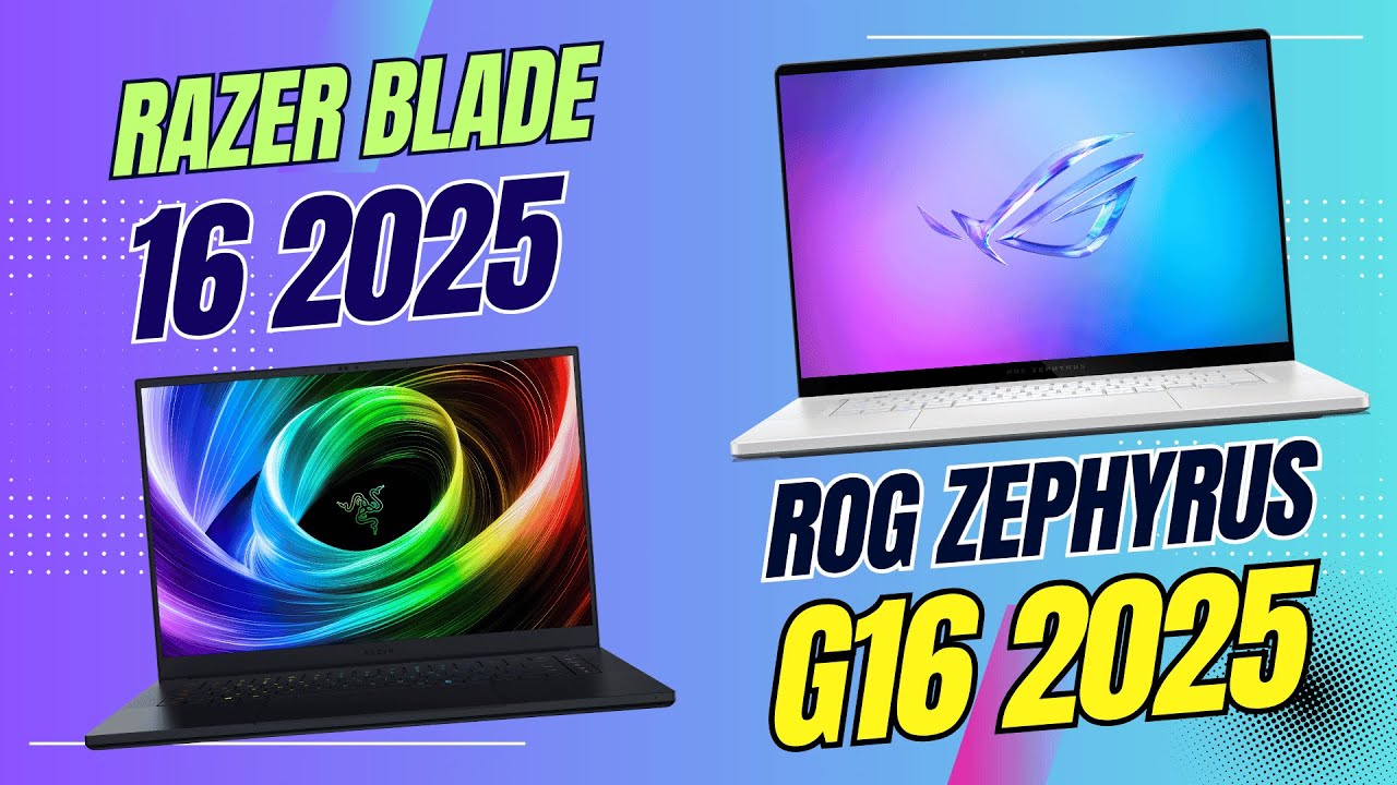 Razer Blade 16 2025 vs Asus ROG Zephyrus G16 (2025) GU605