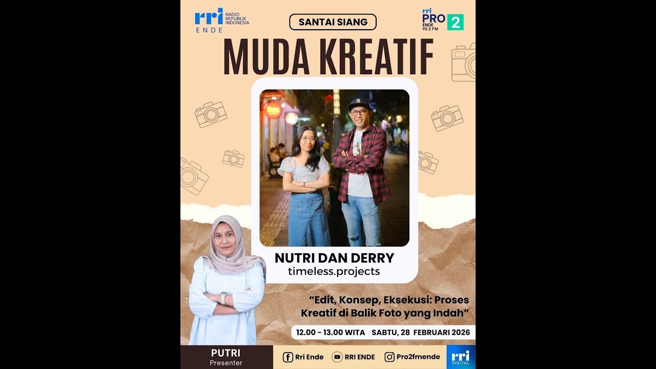 MUDA KREATIF - Edit, Konsep, Eksekusi : Proses Kreatif di Balik Foto yang Indah