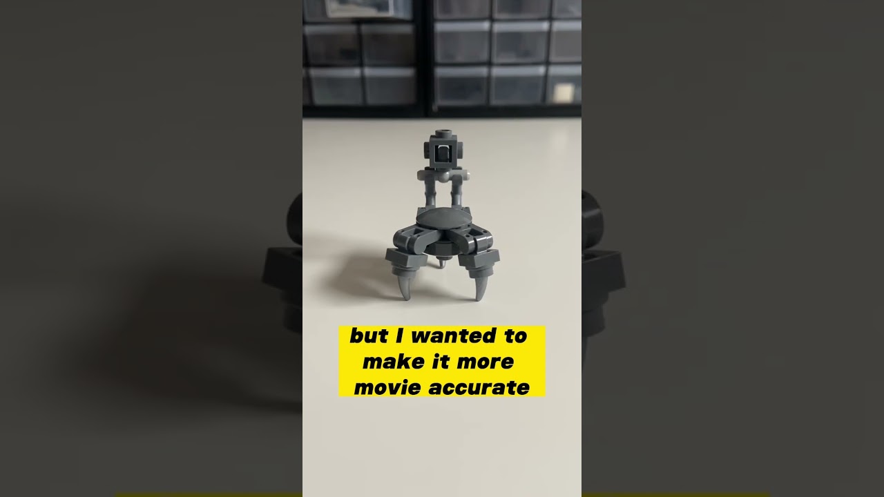 How to build a custom Lego Droideka #lego #starwars #legostarwars #legostarwarscollection #legomoc