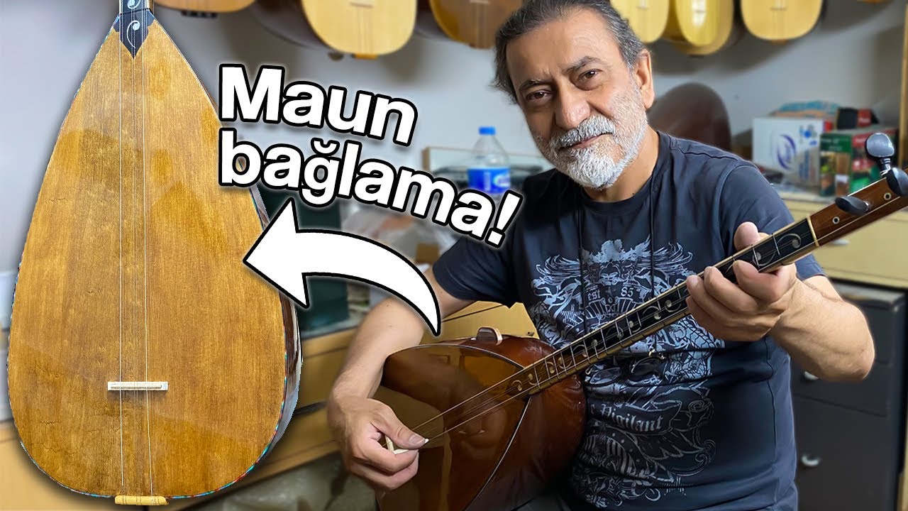 EFSANE BİR BAĞLAMA OLDU! ( Maun Bağlama Sesi )