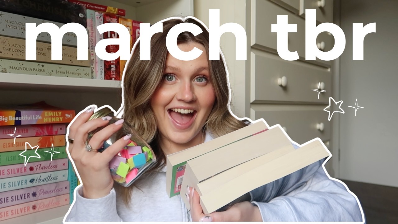 *TBR Jar* Chooses My Reads For The Month Of March | McKenzie Batty
