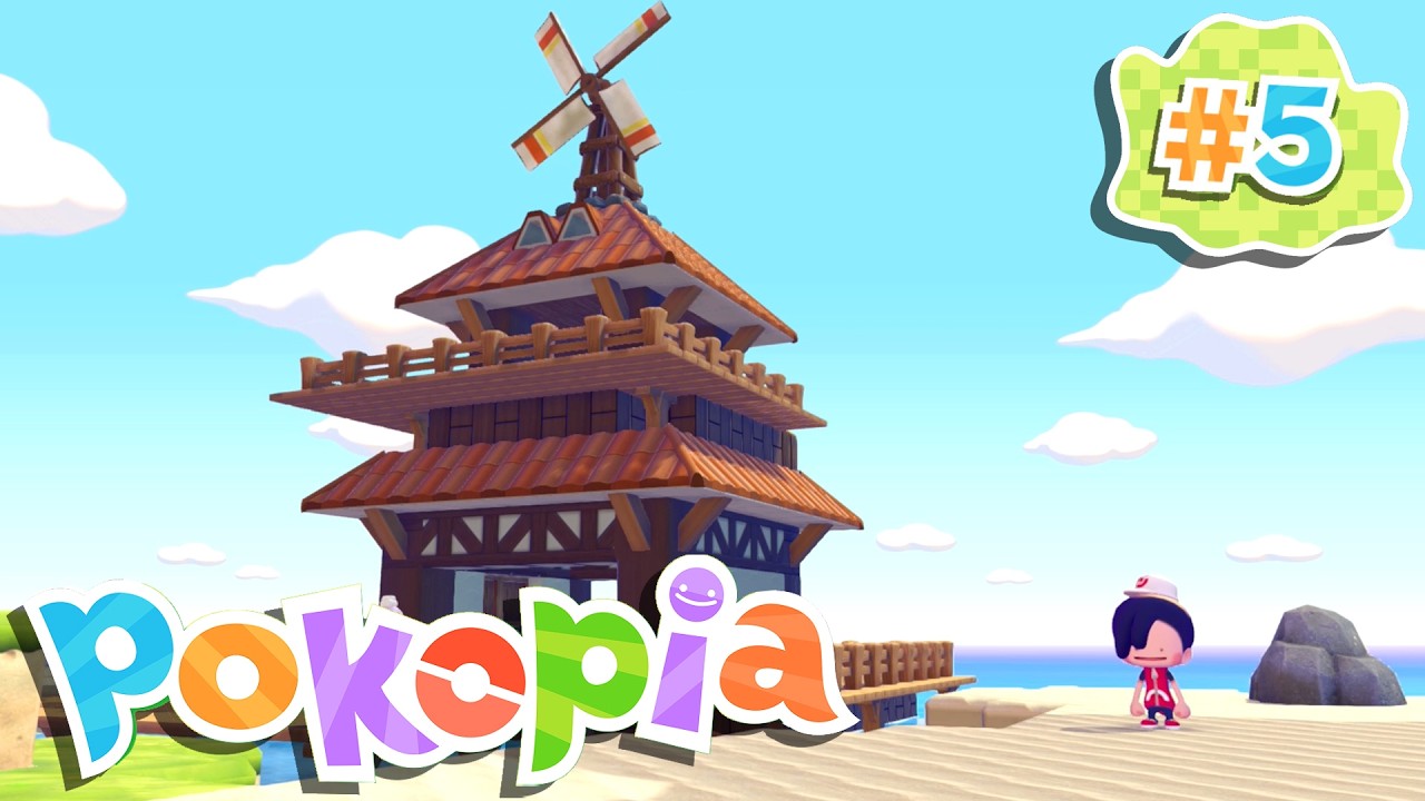 Building a Pokémon Center + My first DREAM ISLAND! | Pokopia #5