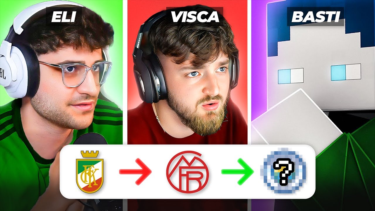 Vereine an ALTEN WAPPEN erkennen! 🧐⚽️ mit Eli, BastiGHG, Willy, ViscaBarca & Sid