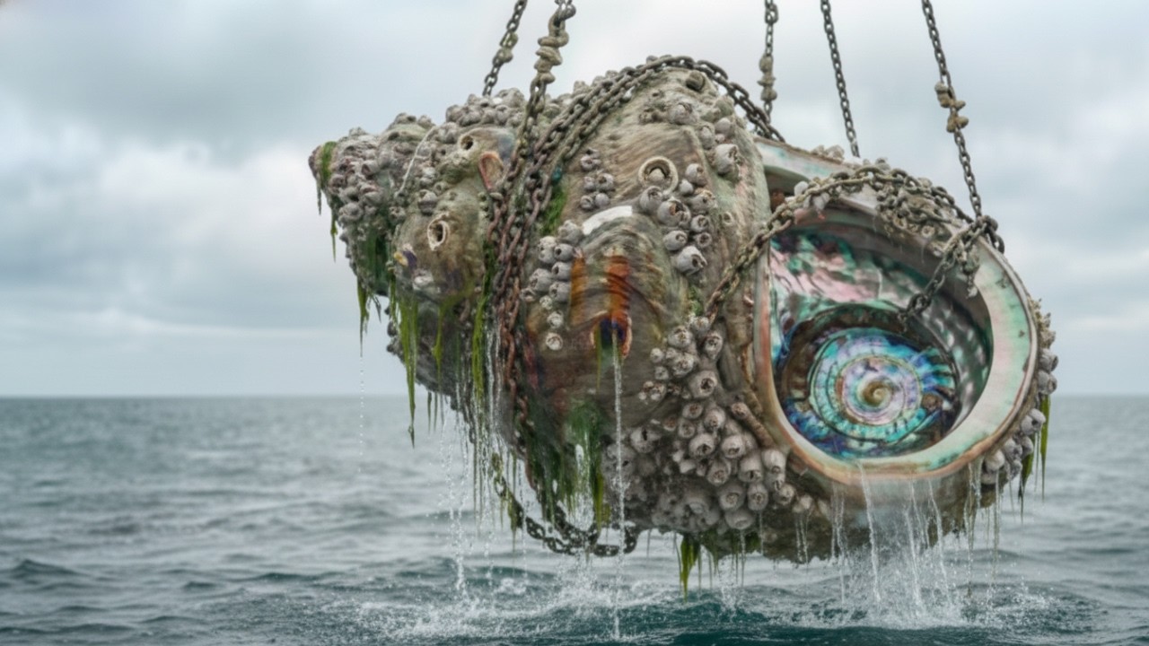 Deep Sea Abalone Harvesting: Massive Machines Snatch Rare Abalone from the Ocean Floor