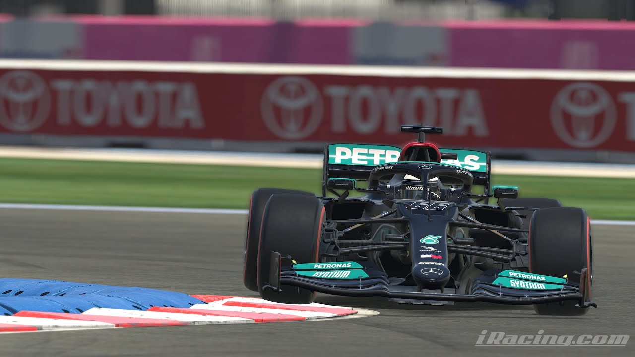 Mercedes W12 at Charlotte Roval - iRacing