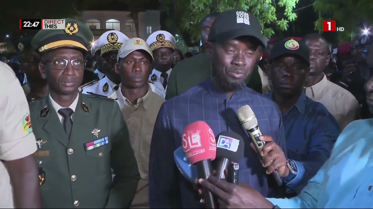 Retraite aux flambeaux : le message du pr&eacute;sident Diomaye Faye