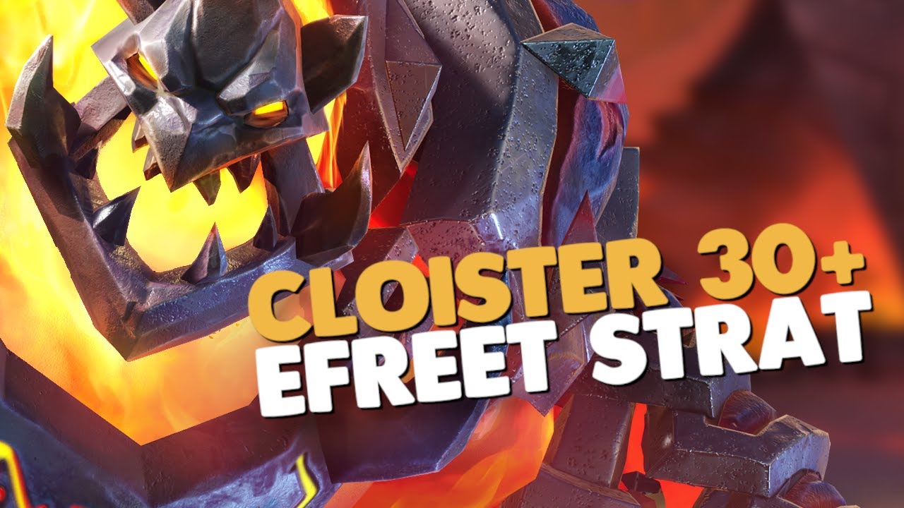 Endless Cloister 30+ EFREET High DMG & Survivability in Infinite Magicraid