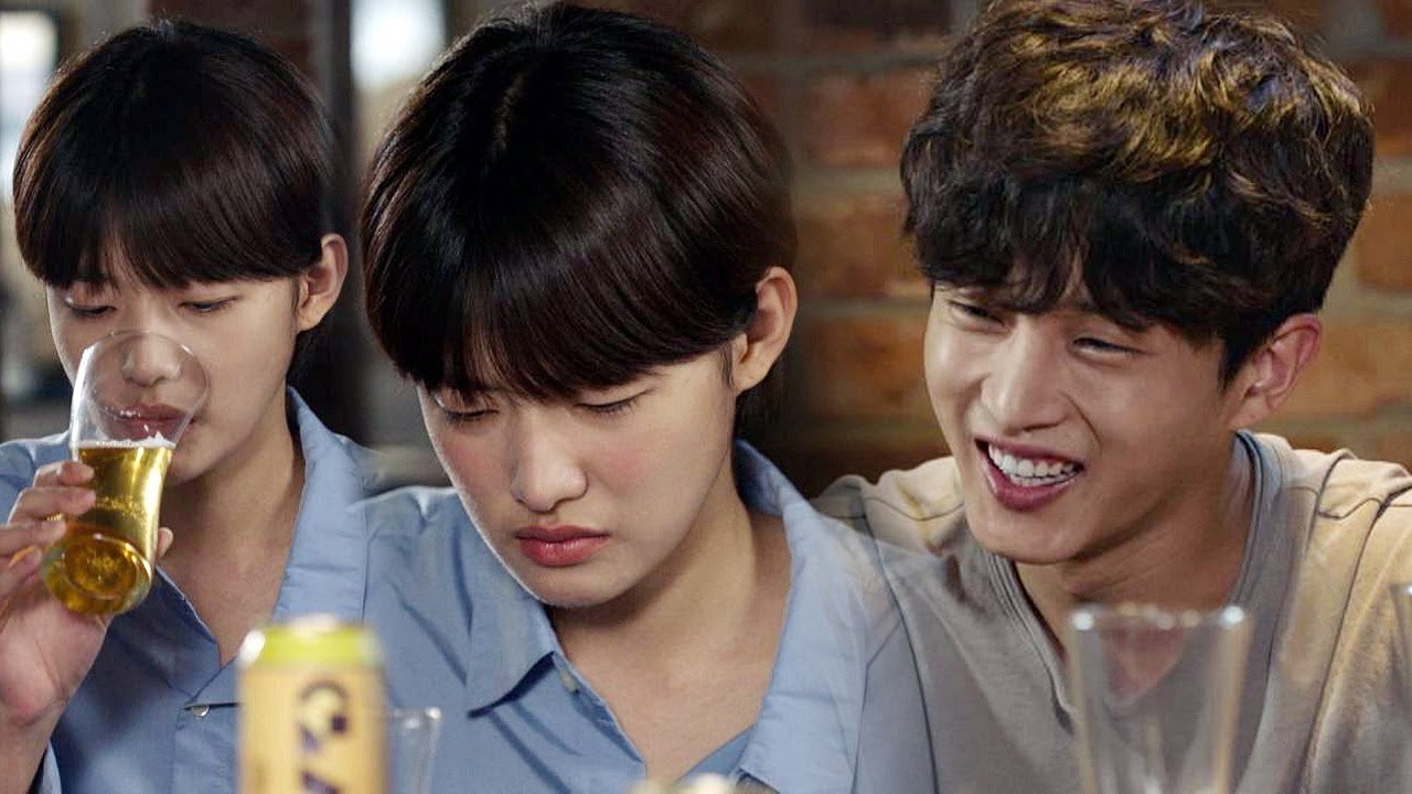 (광대승천) 볼 빨개진 최아라가 귀여워 죽겠는 김민석♡_♡ 청춘시대2 13회