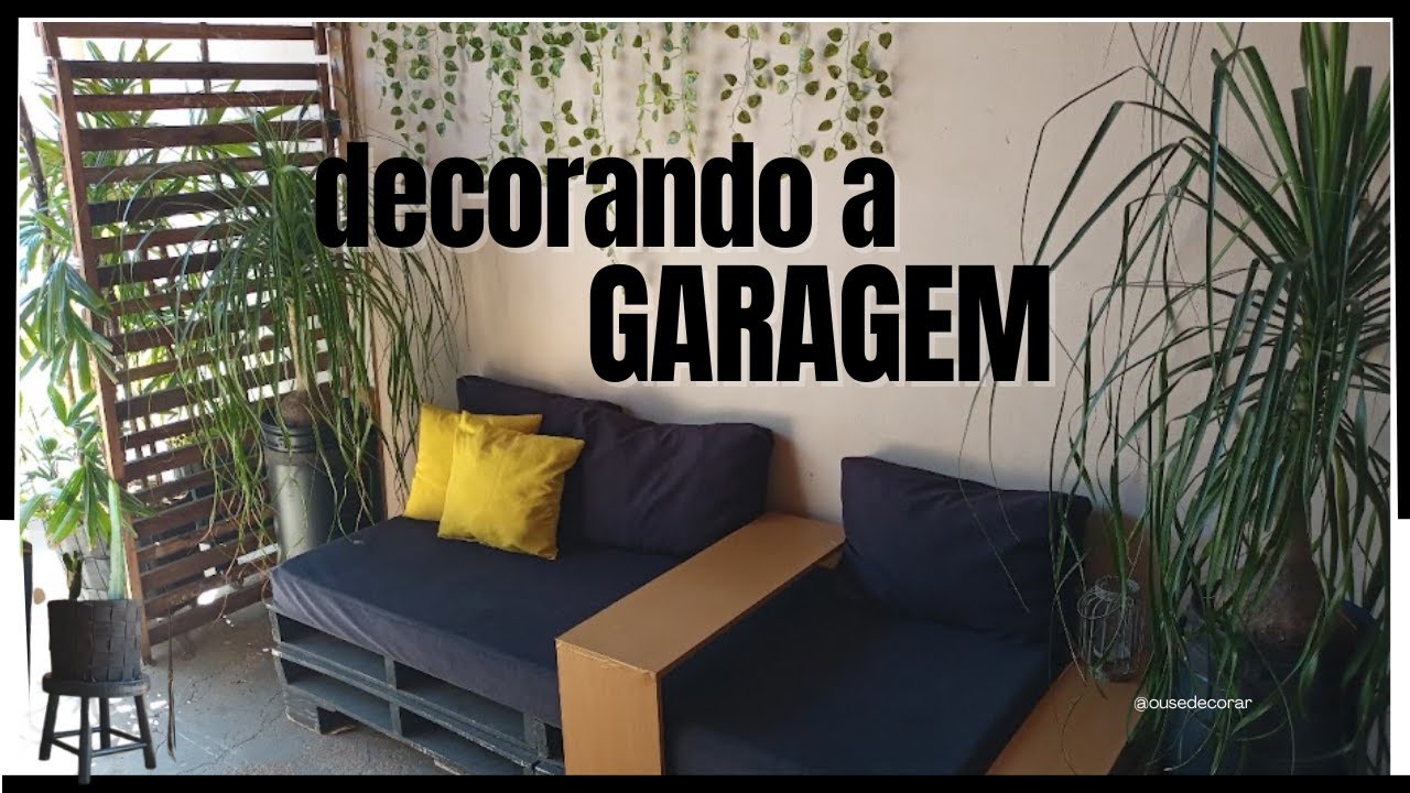 Decorei minha garagem em um espaço multifunções, veja as dicas que deixei pra você! #garage #decor