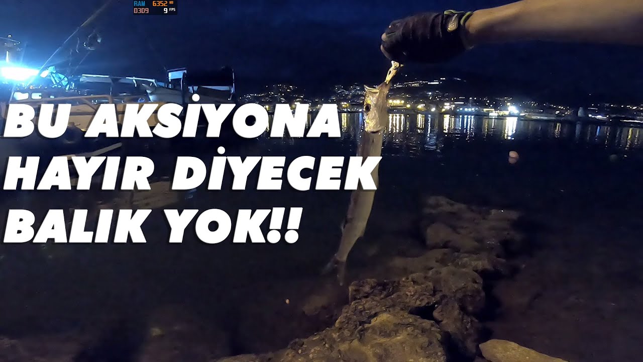 Alanyada Silikon ile Sarı Turna Avı. BU AKSİYONA HAYIR DİYECEK BALIK YOK....| VARSA ALIRIZ!!!