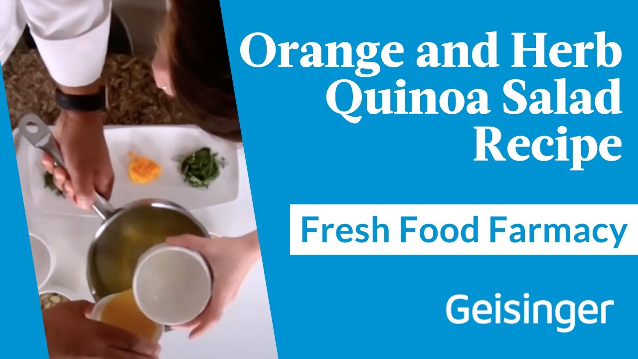 Orange and Herb Quinoa Salad Recipe | Healthy, Flavorful and Nutritious