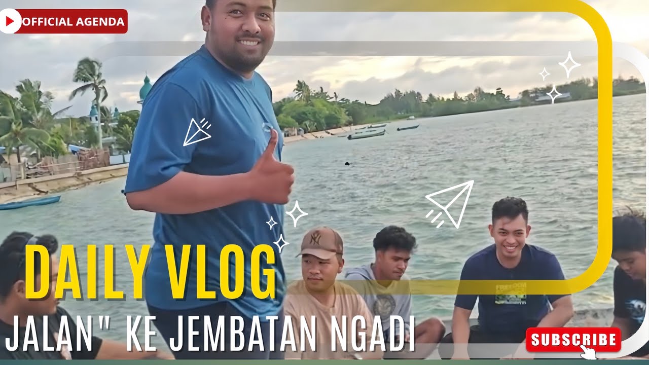 DAILY VLOG MENIKMATI SUNSET DI JEMBATAN NGADI 