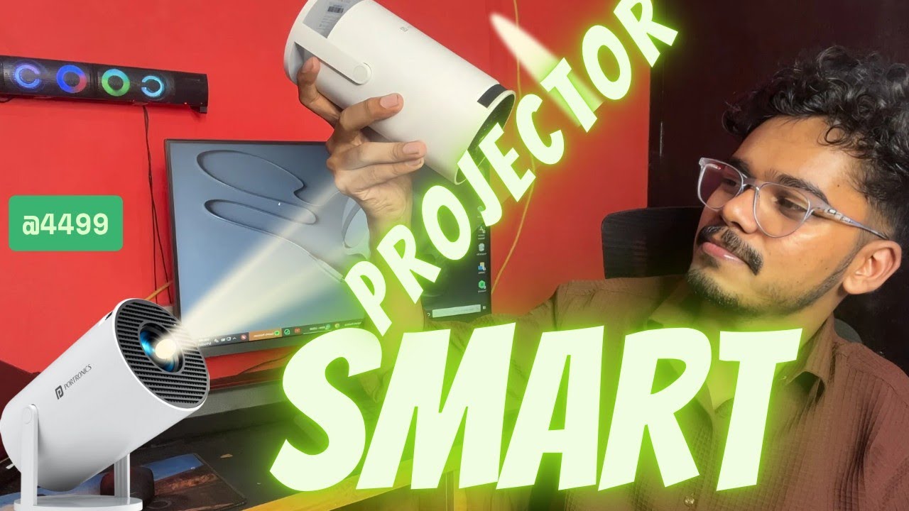 കിടിലൻ Andorid projector 4499💥 |Portronics Beem 440 Smart LED Portable projector
