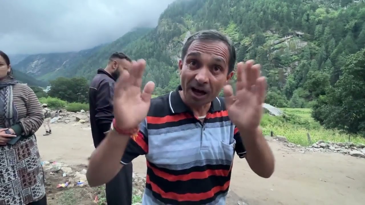 Cloud ☁️ brust in chishoti.   #PADDAR MACHAIL