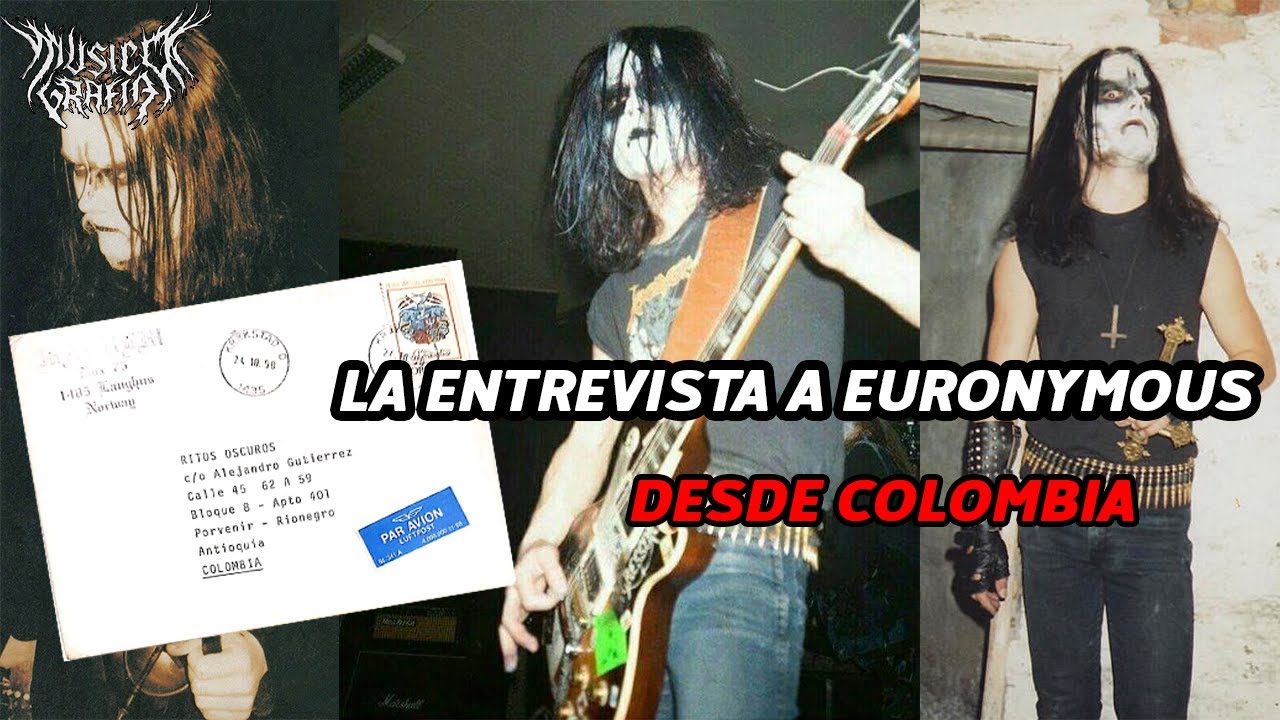 ENTREVISTA EXCLUSIVA de EURONYMOUS para un fanzine en 1992 - Curiosidades de Mayhem
