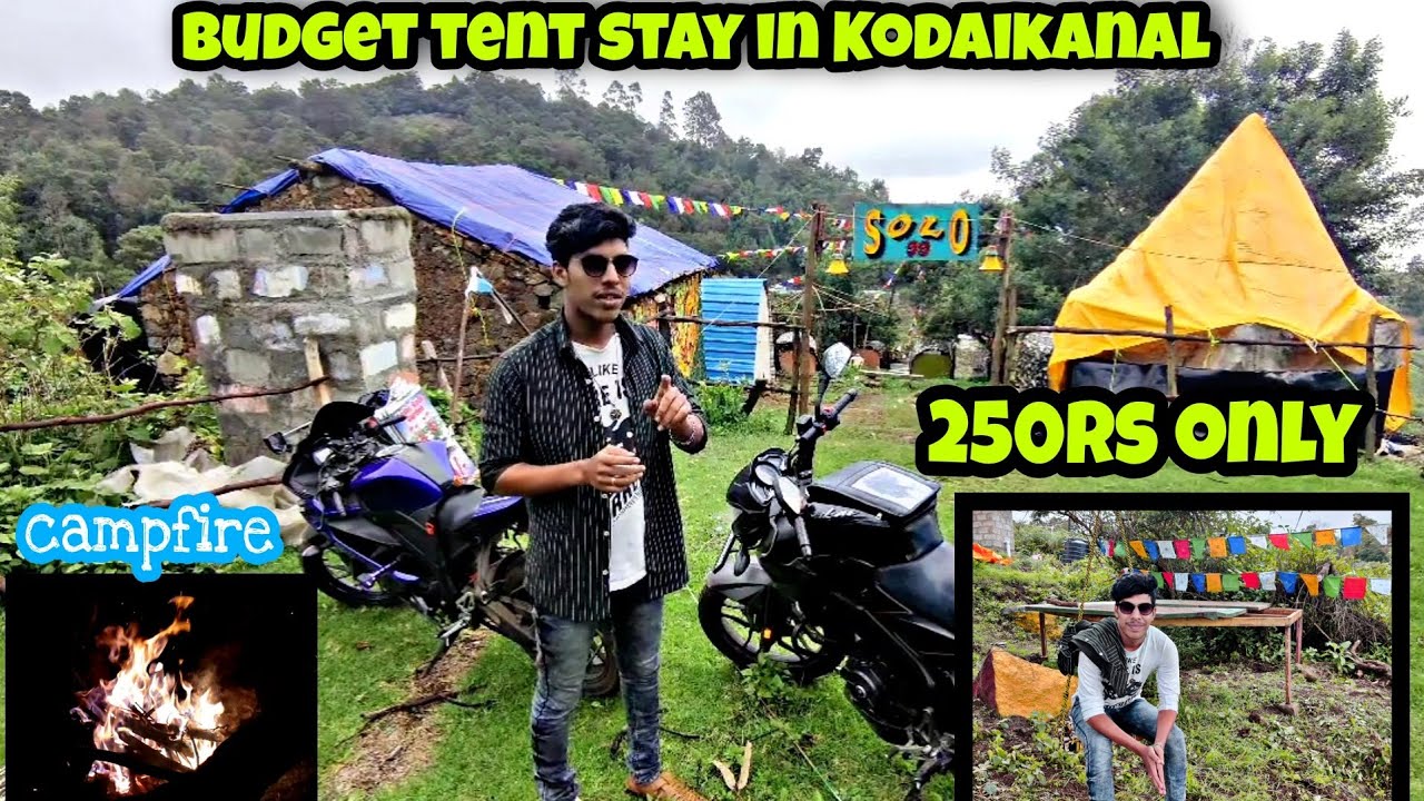 Budget Tentstay in Poombarai|Kodaikanal|Useful for solo & budget travellers 💚🔥|Tamil|Venkat vlogs