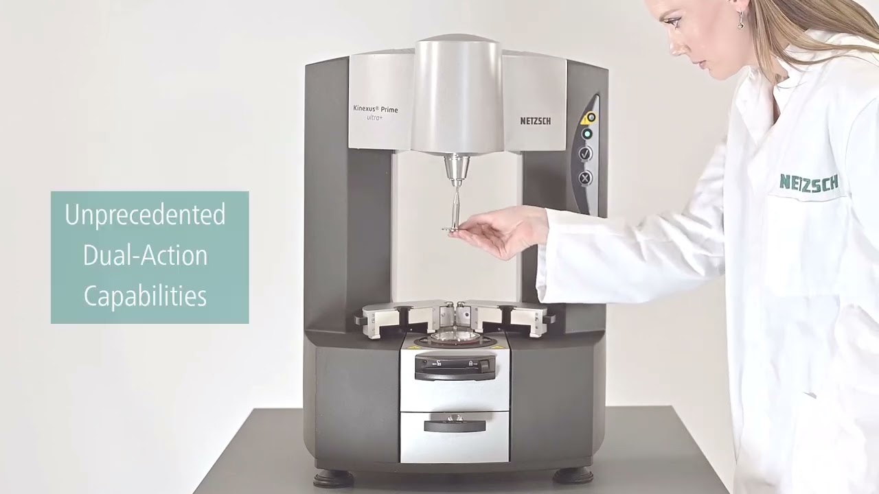 Discover how easy it is to work with our NETZSCH Kinexus rotational rheometers!