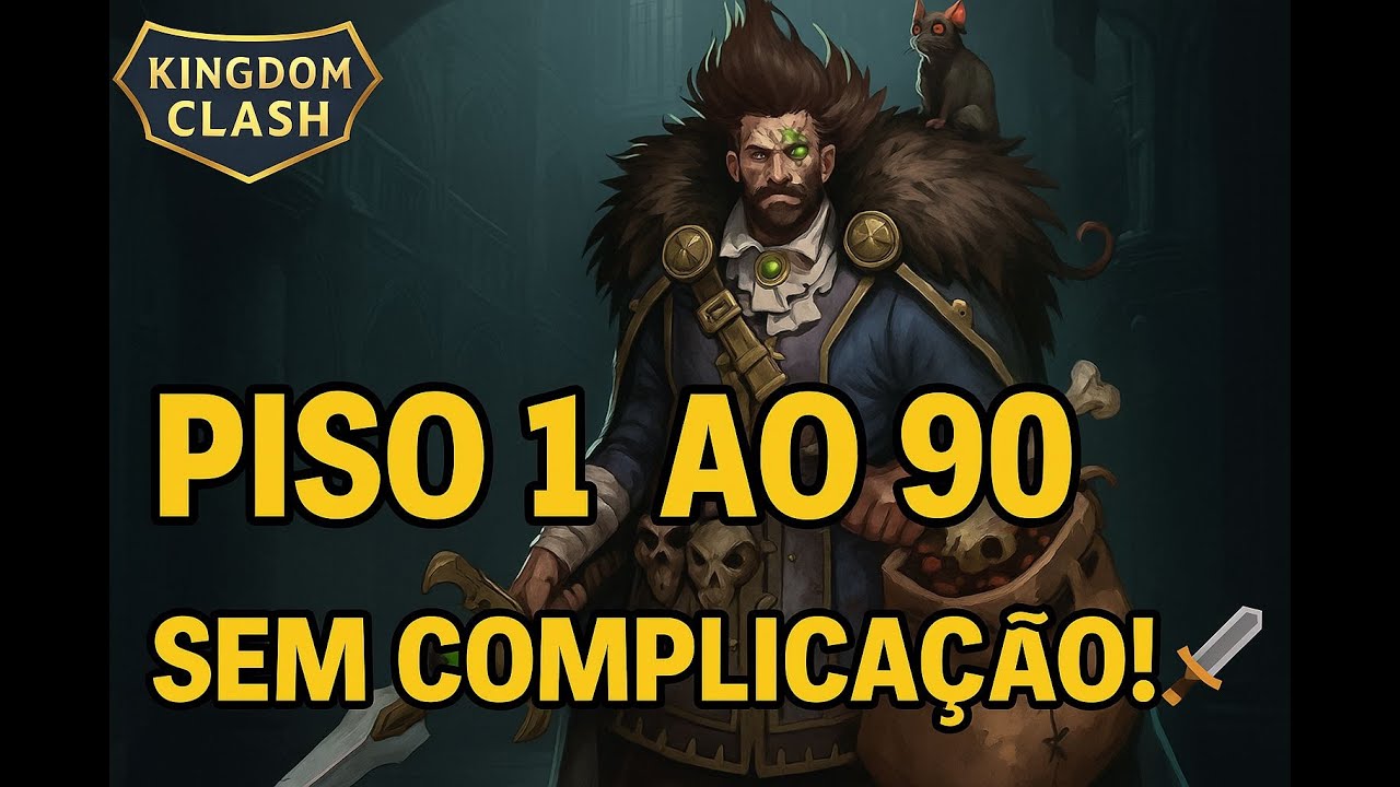 Kingdom Clash: o Deck ideal para passar do Piso 1 ao 90 na Biblioteca — guia completo!