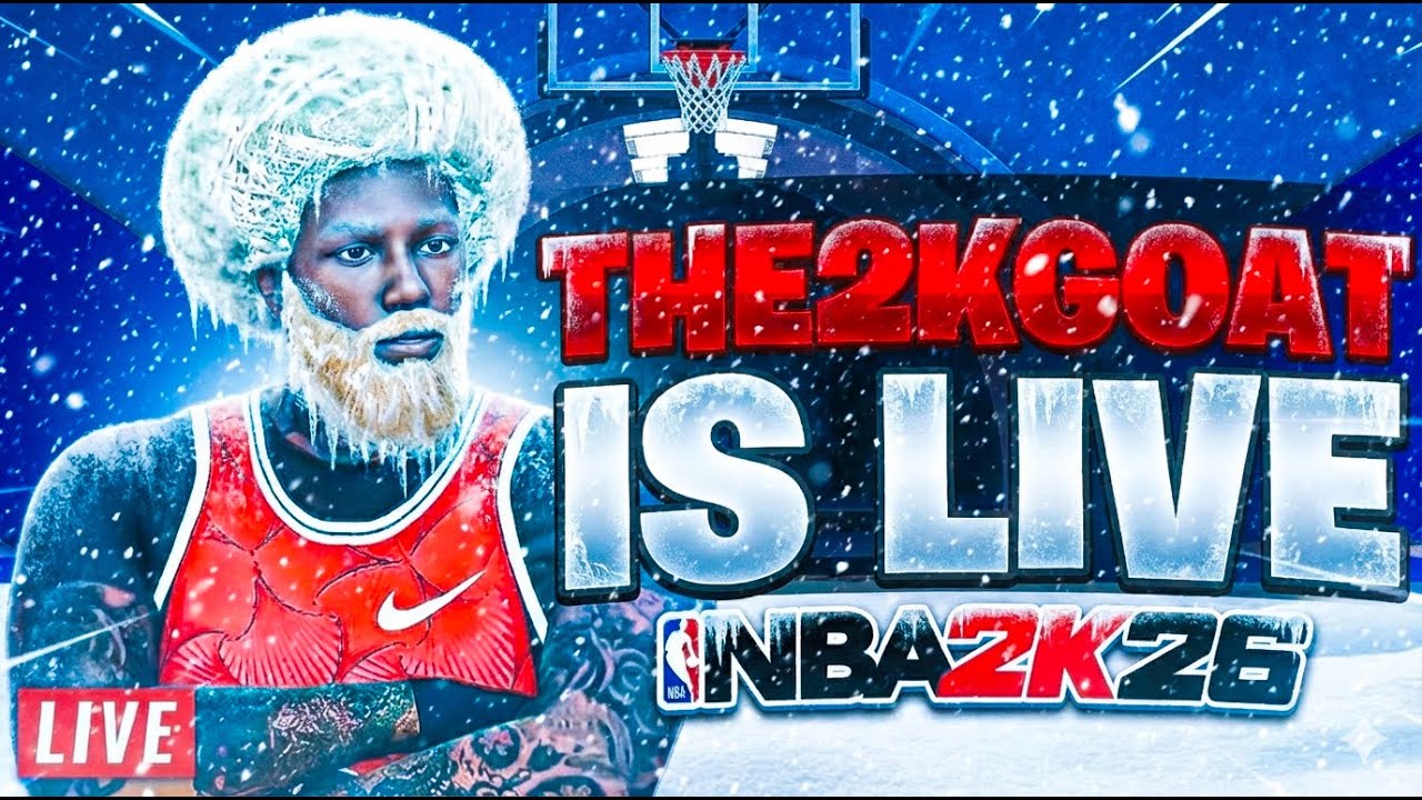 NOT ENDING THIS STREAM TILL THE SNOW STORM IS OVER 🥶🥶 | NBA 2K26 LIVE