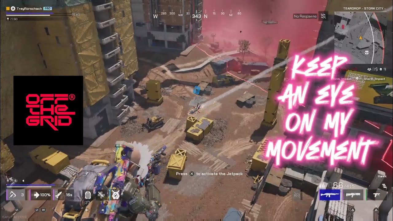 Off The Grid - High Skilled Movement In High Skill Lobby