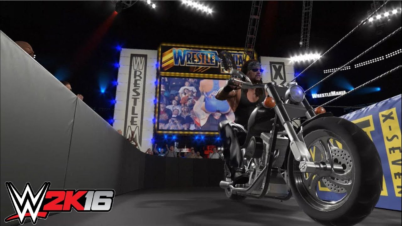 WWE 2k16 - The Undertaker vs. Triple H: Wrestlemania X-Seven | PS4 Gameplay