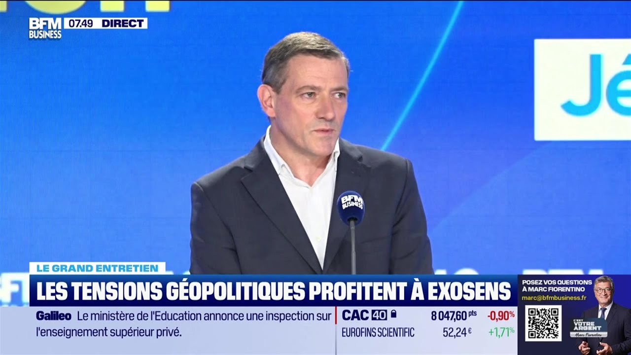 Le Grand entretien : Exosens porté par les dépenses pour la défense