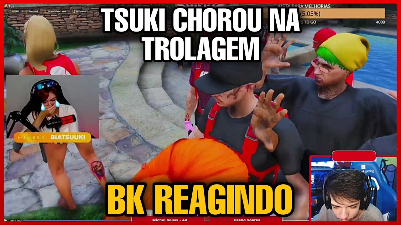 BK REAGIND0 A TROPA TROLLANDO  QUE IA PASSA A TSUKI &bull; FC BKINHO CLIPES