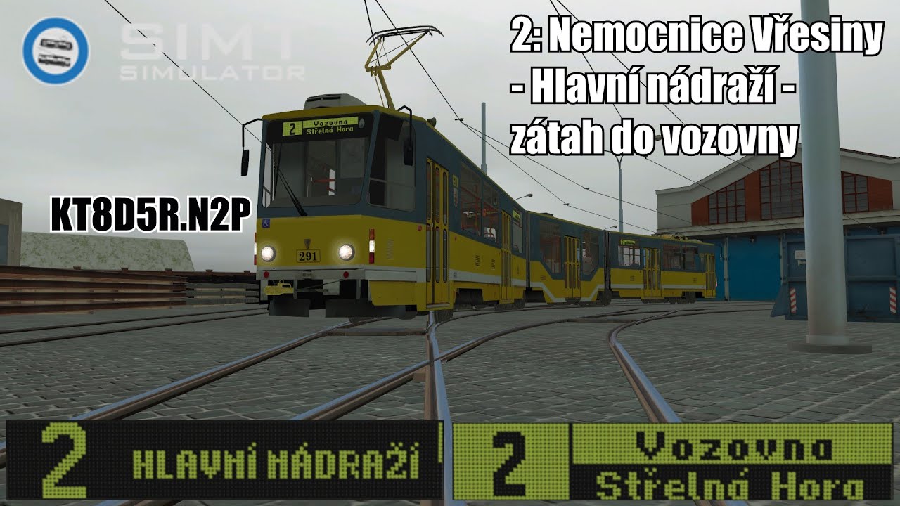 SIMT MHD | Nová linka 2: Nem.Vřesiny - Hl.nádraží + zátah do vozovny