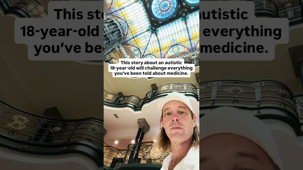 This autistic 18-year-old will challenge everything you&rsquo;ve been told about medicine. #shorts