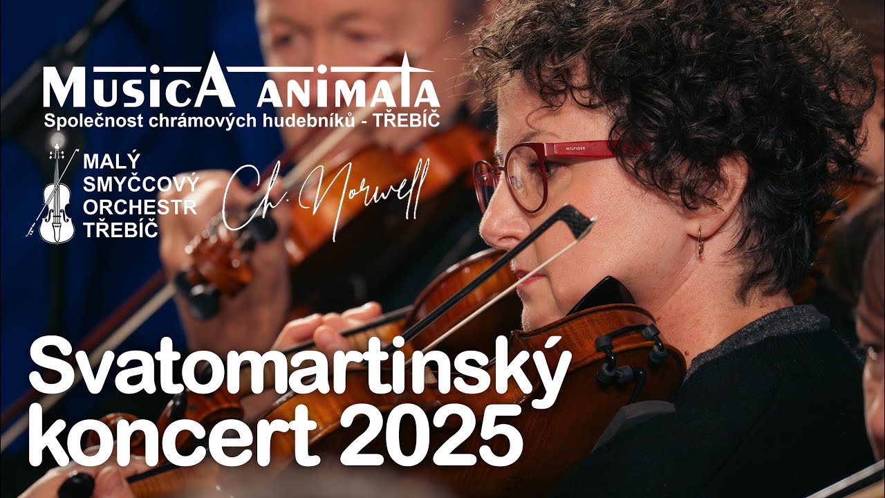 Svatomartinsk&yacute; koncert | Musica animata 8. 11. 2025, Kostel sv. Martina Třeb&iacute;č