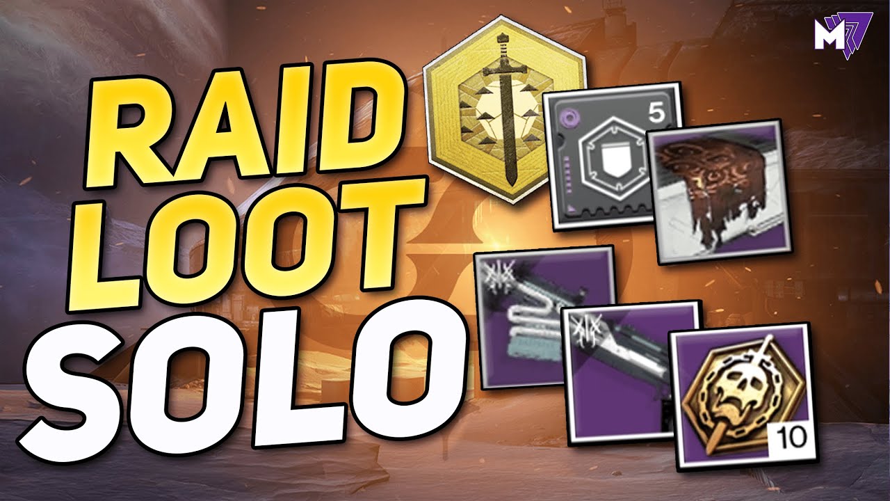 Free Deep Stone Crypt RAID LOOT SOLO Destiny 2 - (PATCHED) All Weapons & Armor Raid Mods