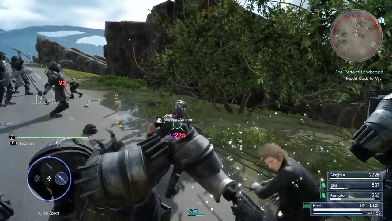 FINAL FANTASY XV My Best Combat Movement