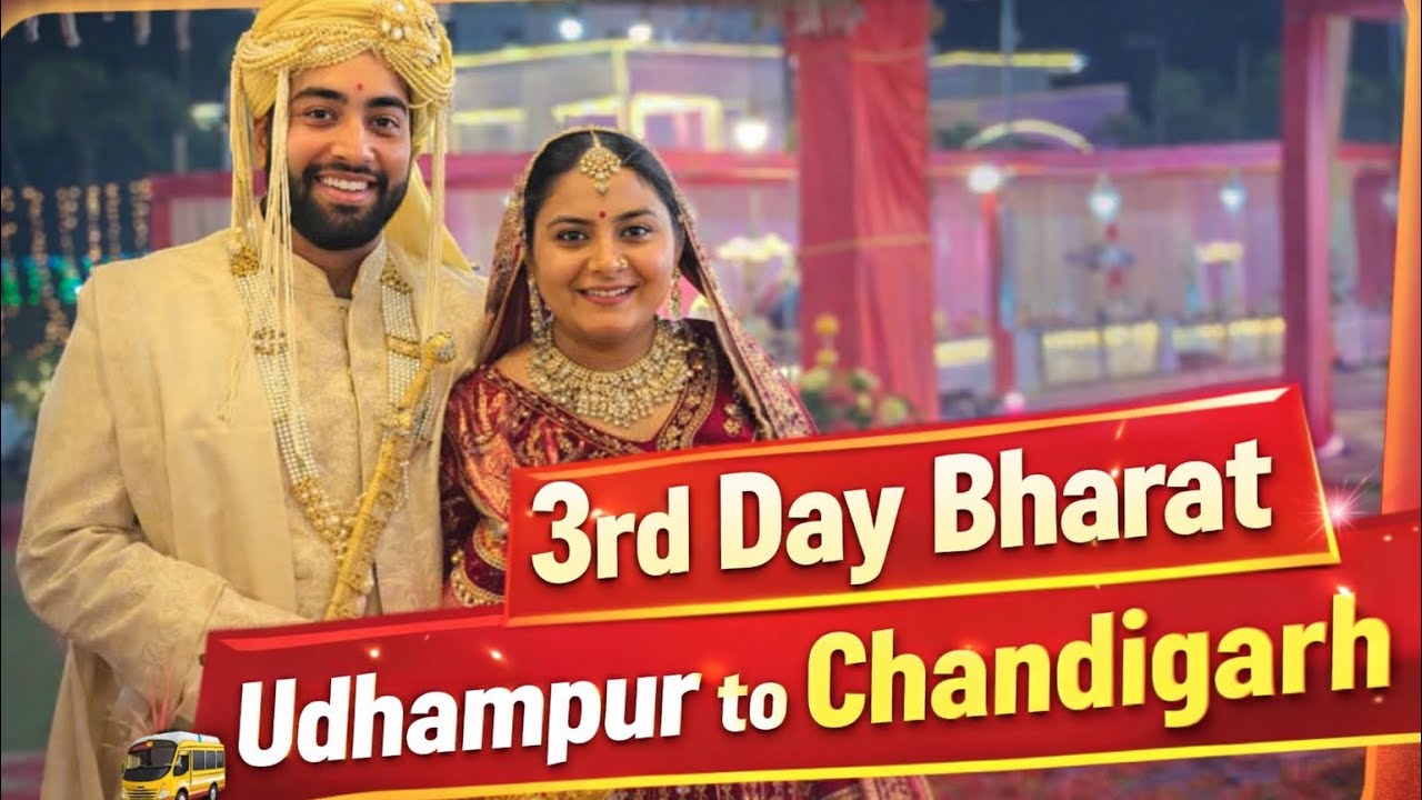 3rd Day Bharat Gayi | Udhampur to Chandigarh | Raste Mein Full Enjoy ❤️