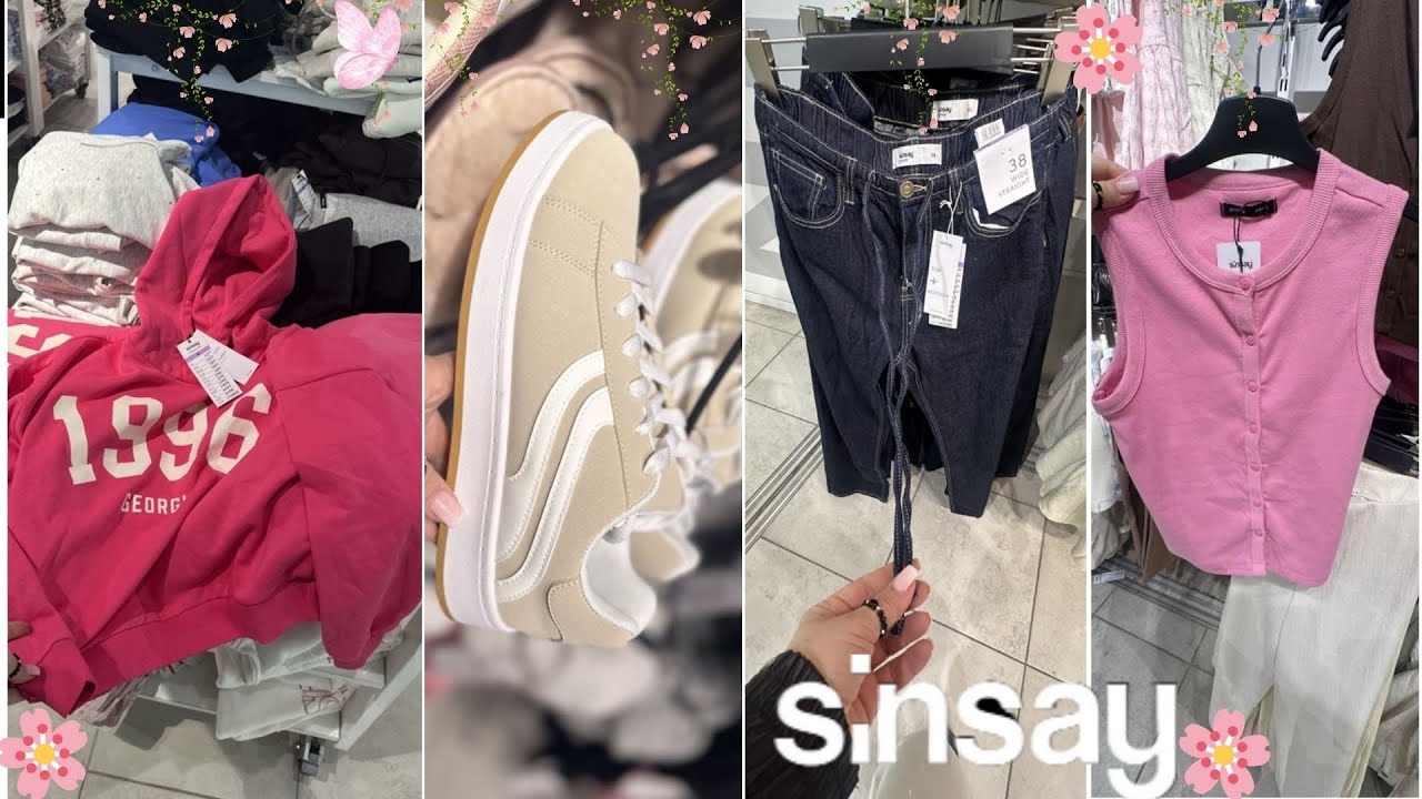 SINSAY 🌸 NOWOŚCI & WYPRZEDAŻ wielkanocna od 1,99zł❗️🙉 cudne DŻINSY buty & damskie HITY Z WIESZAKA 👚👖