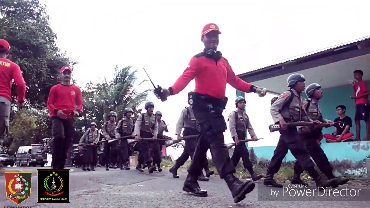 Ekspedisi darat Siswa Diktukba SPN Polda Maluku Utara Tahun  2018