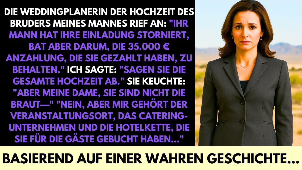 Mein Mann Strich Meine Einladung Zur Hochzeit – Er Wusste Nicht, Dass Ich das Luxushotel Besitze