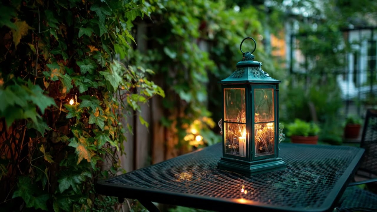 Green Glow: Creating Serenity in a Small Night Garden