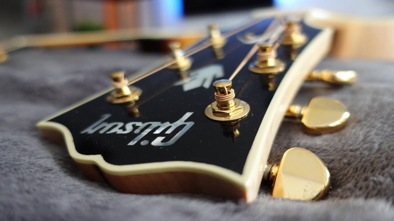 Gibson SJ 200 AN Распаковка, Gibson SJ 200 AN Unboxing