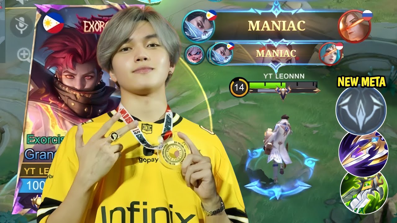 THANK YOU ONIC KAIRI FOR GRANGER JUNGLER NEW 1 SHOT BUILD & EMBLEM!! NEW META EMBLEM WTF DAMAGE 😱