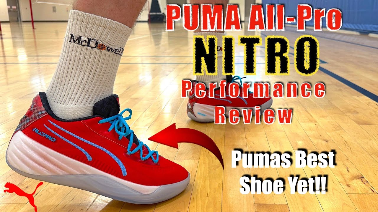 Pumas Best Hoops SHoe!  Puma All-Pro Nitro Performance Review