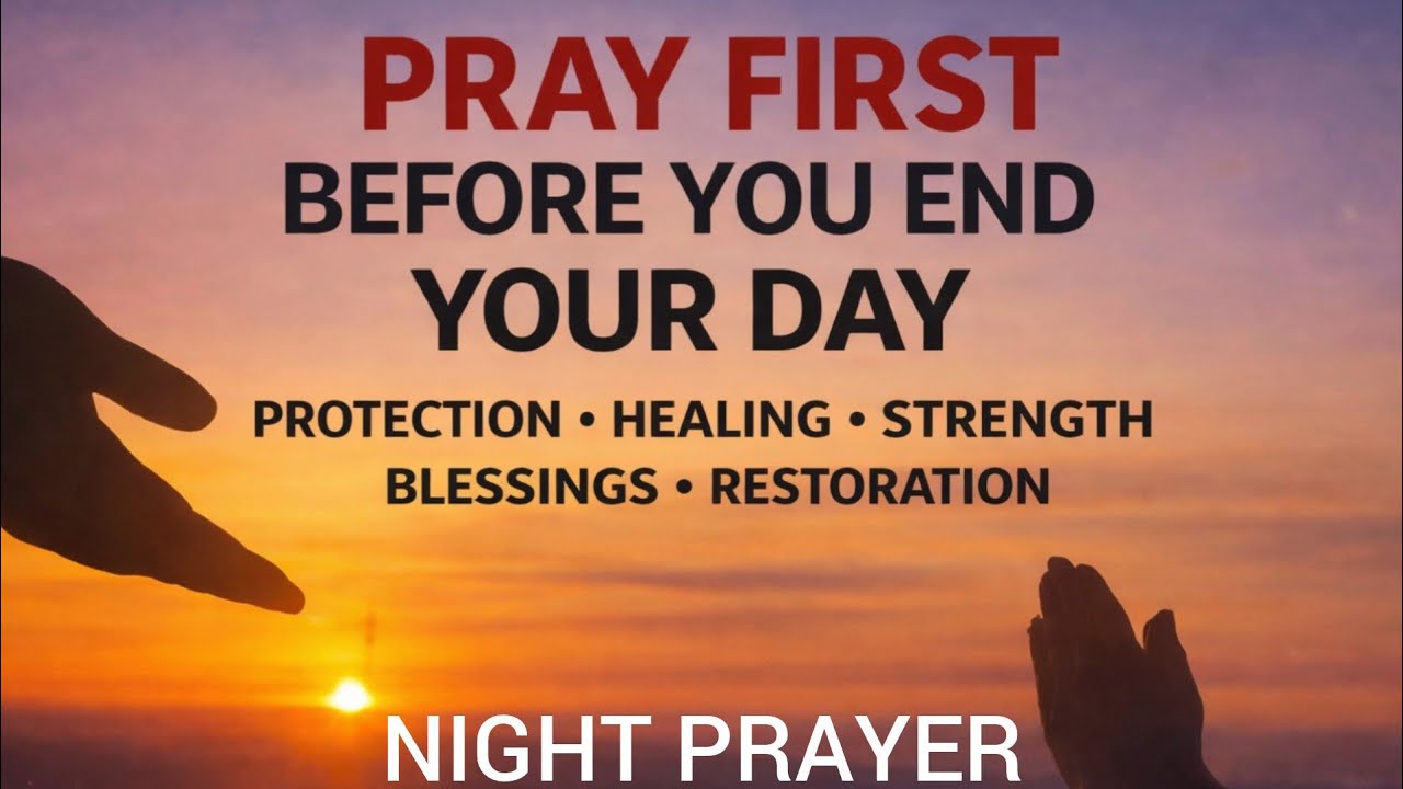 Stop Everything and Pray This Tonight | Unlock Peace, Breakthrough and Divine Favor While You Sleep