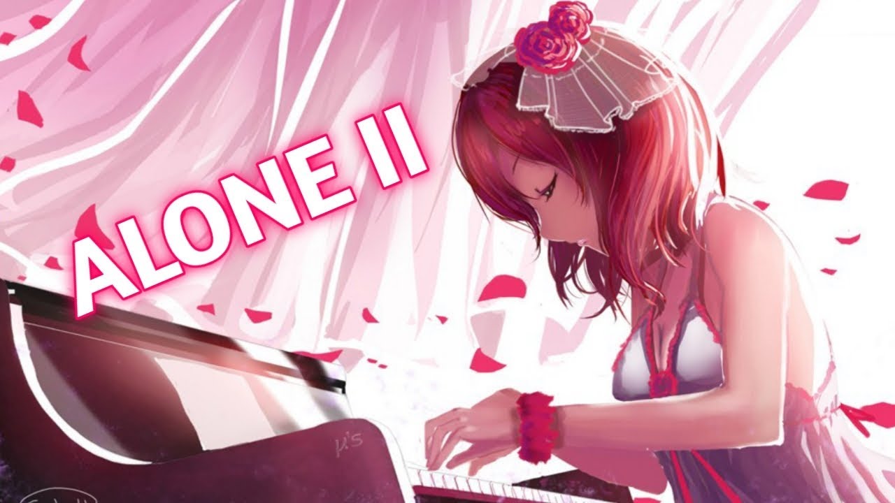 Nightcore - Alone Pt II (Lyrics)