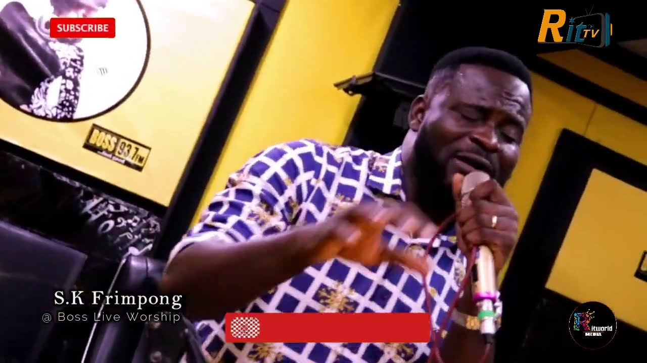 🔥S.K Frimpong - Deeper and Prophetic Live Ministration On Boss Live Worship. Waw..