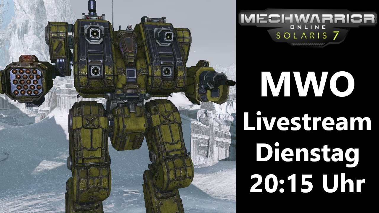 MWO - Mechwarrior Online - Stream am 25.01.2022 - deutsch/german