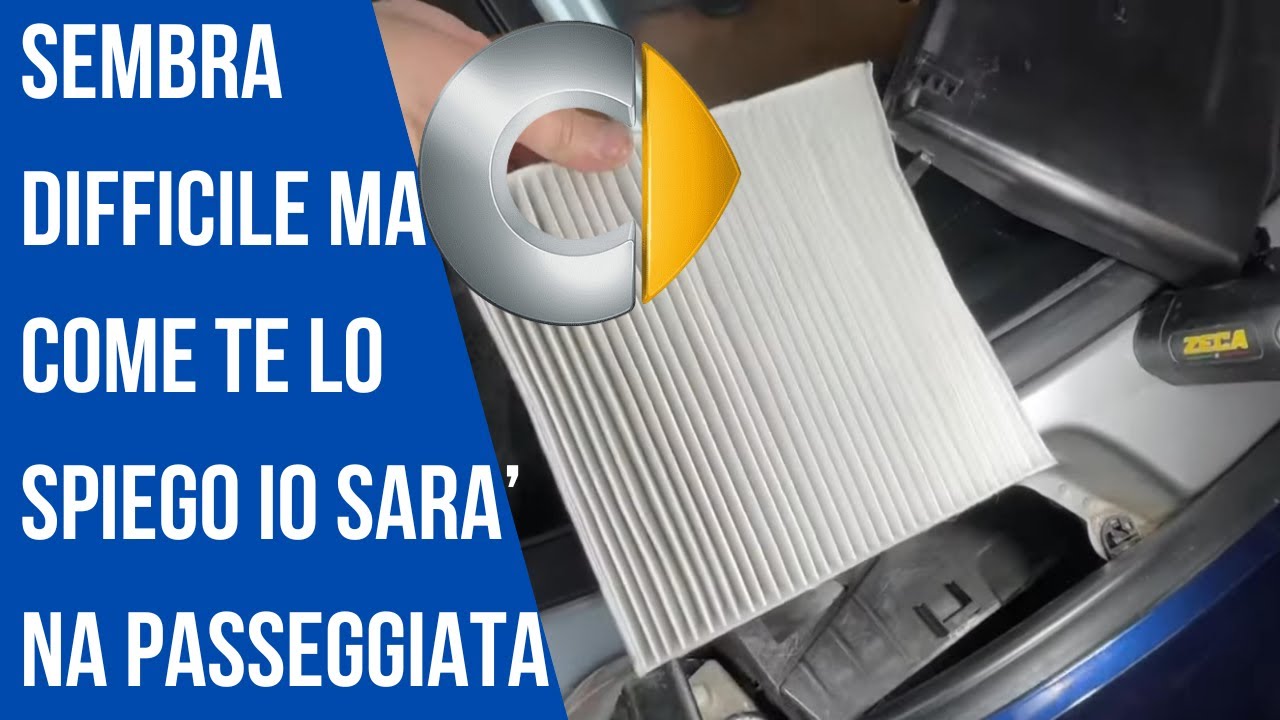 Smart 450 sostituzione filtro clima