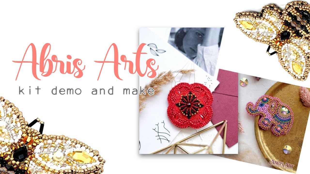 New Bead Embroidery Kits!