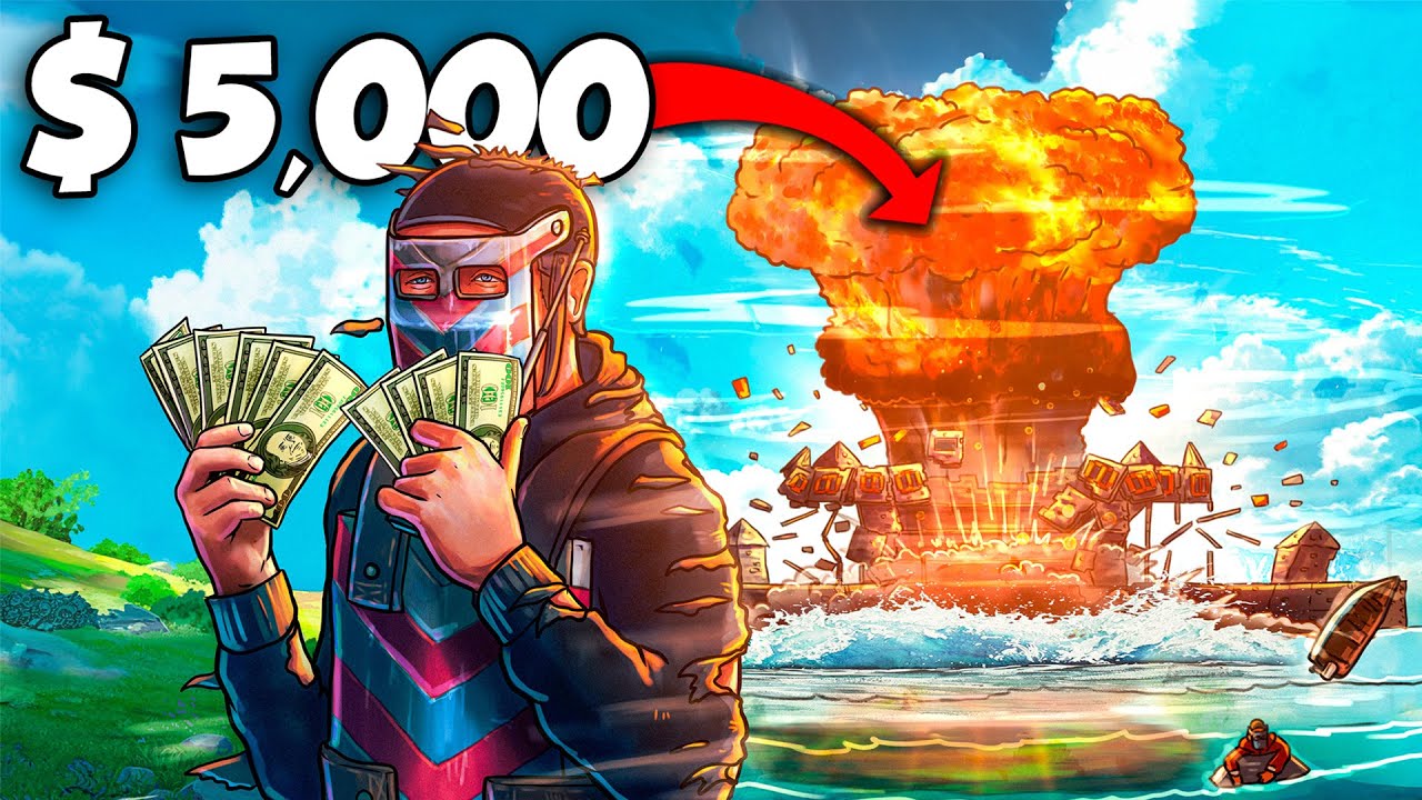 Я купил ядерную бомбу в Rust ($5000)