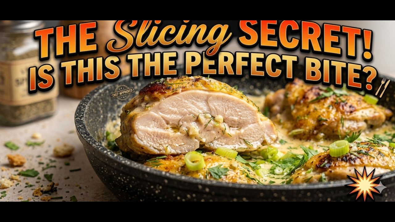 Better than Restaurant! Mushroom Garlic Chicken