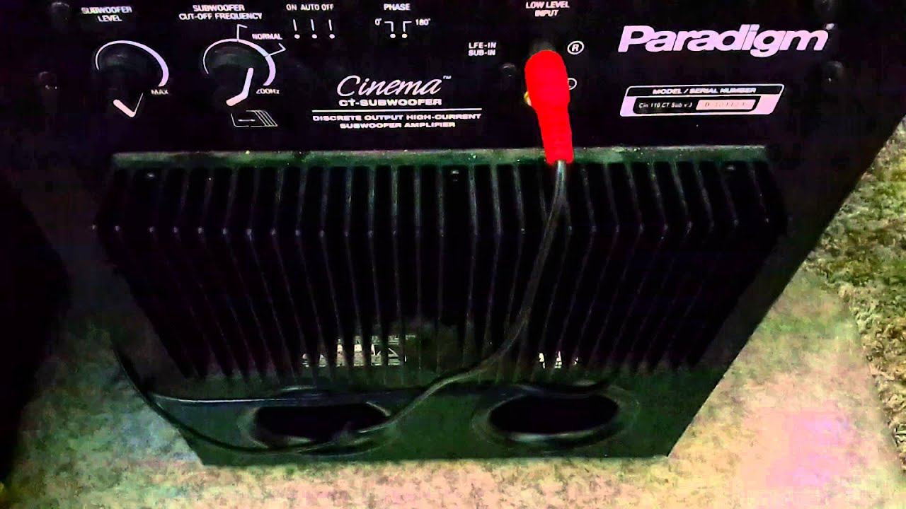 The best Subwoofer in the World
