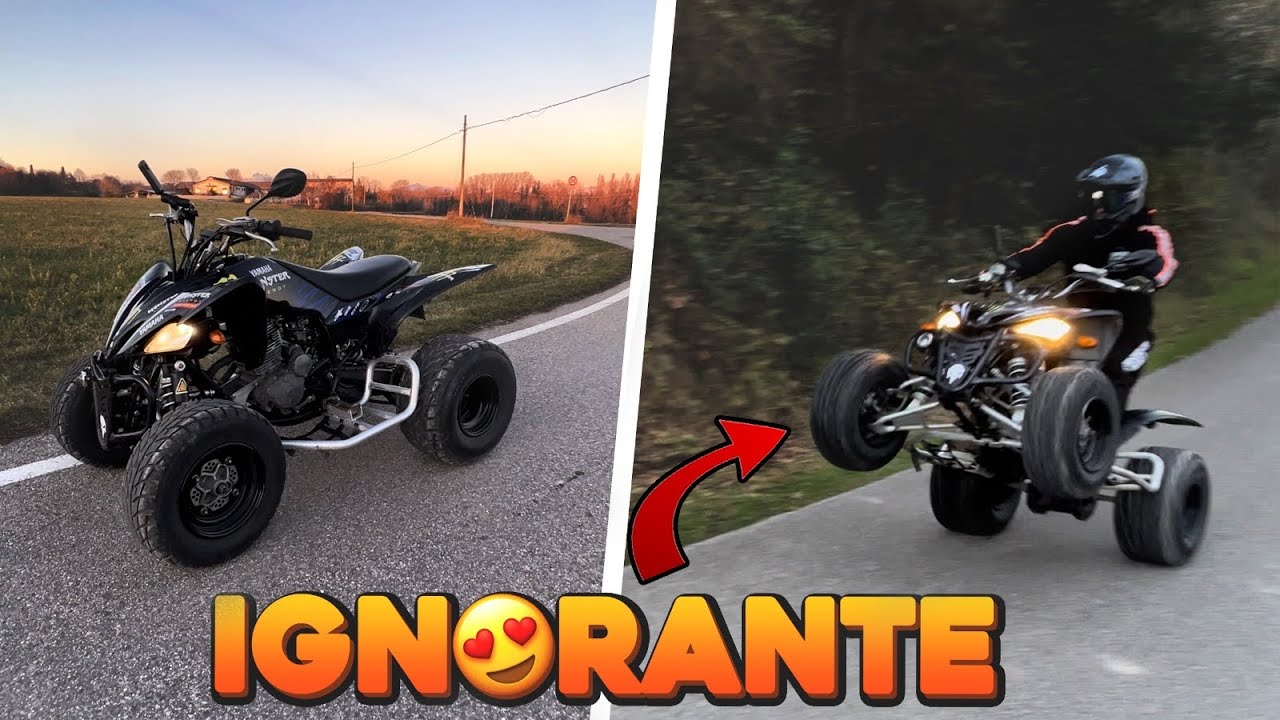TEST QUAD YAMAHA 250cc  😍